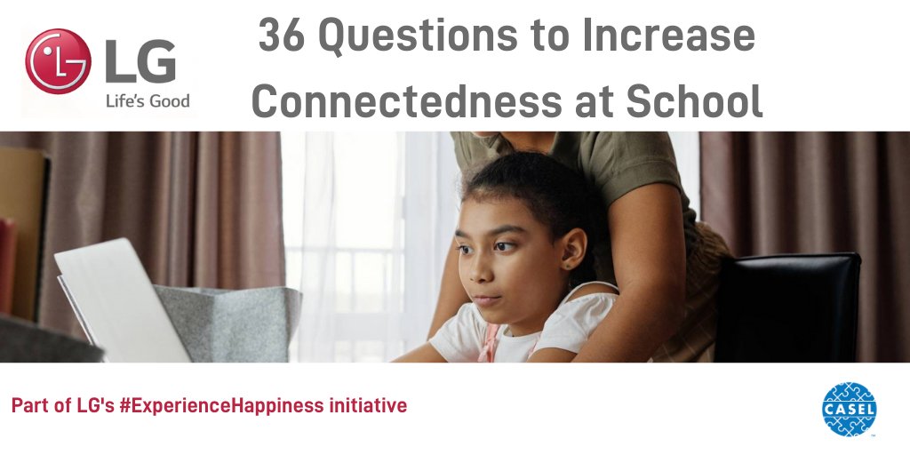 Human connection is a fundamental psychological need. <a href="/LGUS/">LG Electronics</a> offers tools to help teachers &amp; students build relationships and #ExperienceHappiness. Thank you to LG for their support of our work with partner districts. bit.ly/3bdqJFM
