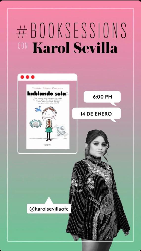KSevillaGlobal's tweet photo. 📱| Karol vía Instagram Stories de @/instylemexico.
¡No te pierdas el #BookSessions junto a @karolsevilla! Mañana, jueves 14 de Enero a las 6:00 p.m hora México. https://t.co/6hOH0TWsgF