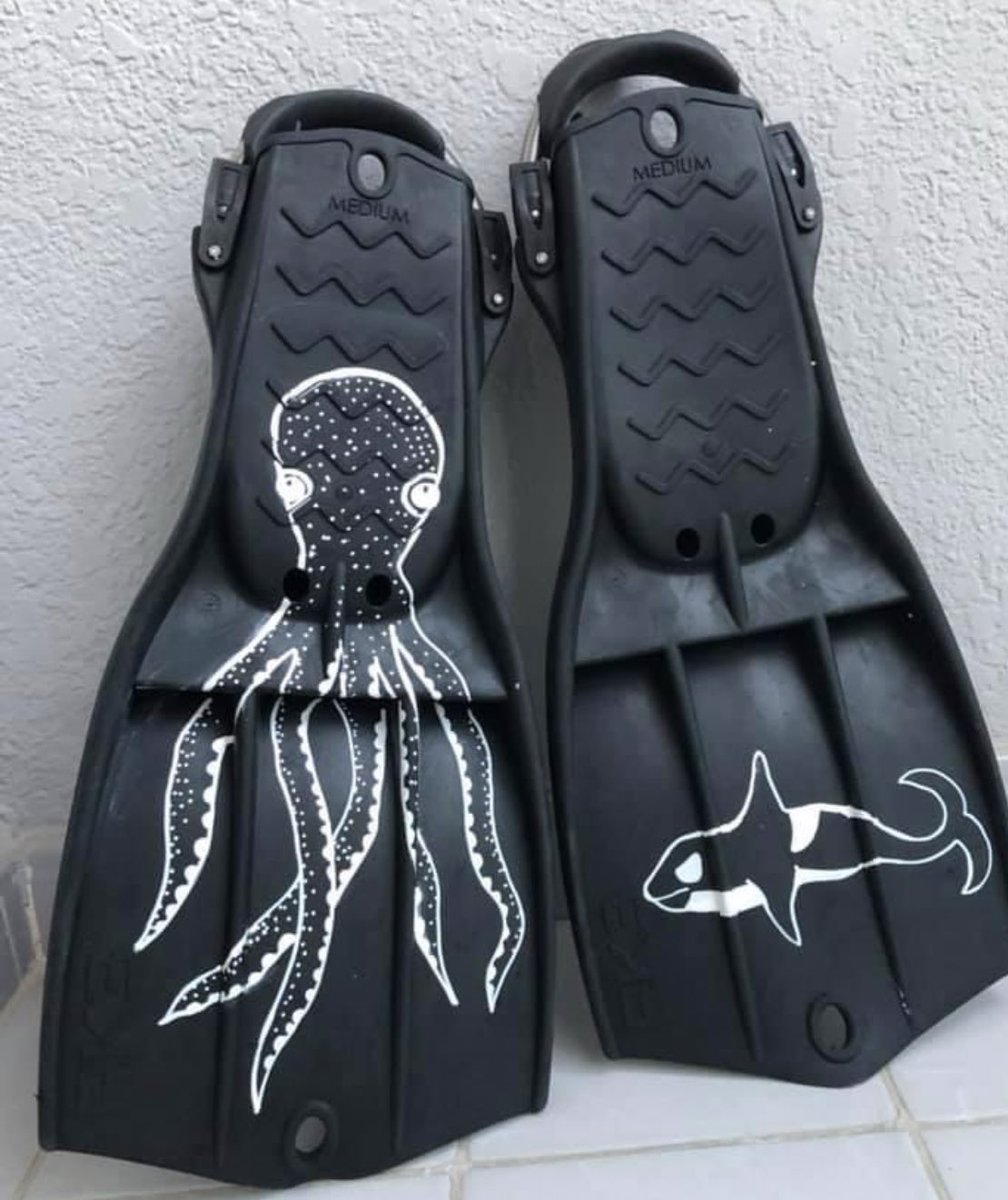 SubCDivers's tweet image. Why not try your artistic skills and make it easier to recognise your dive buddy.