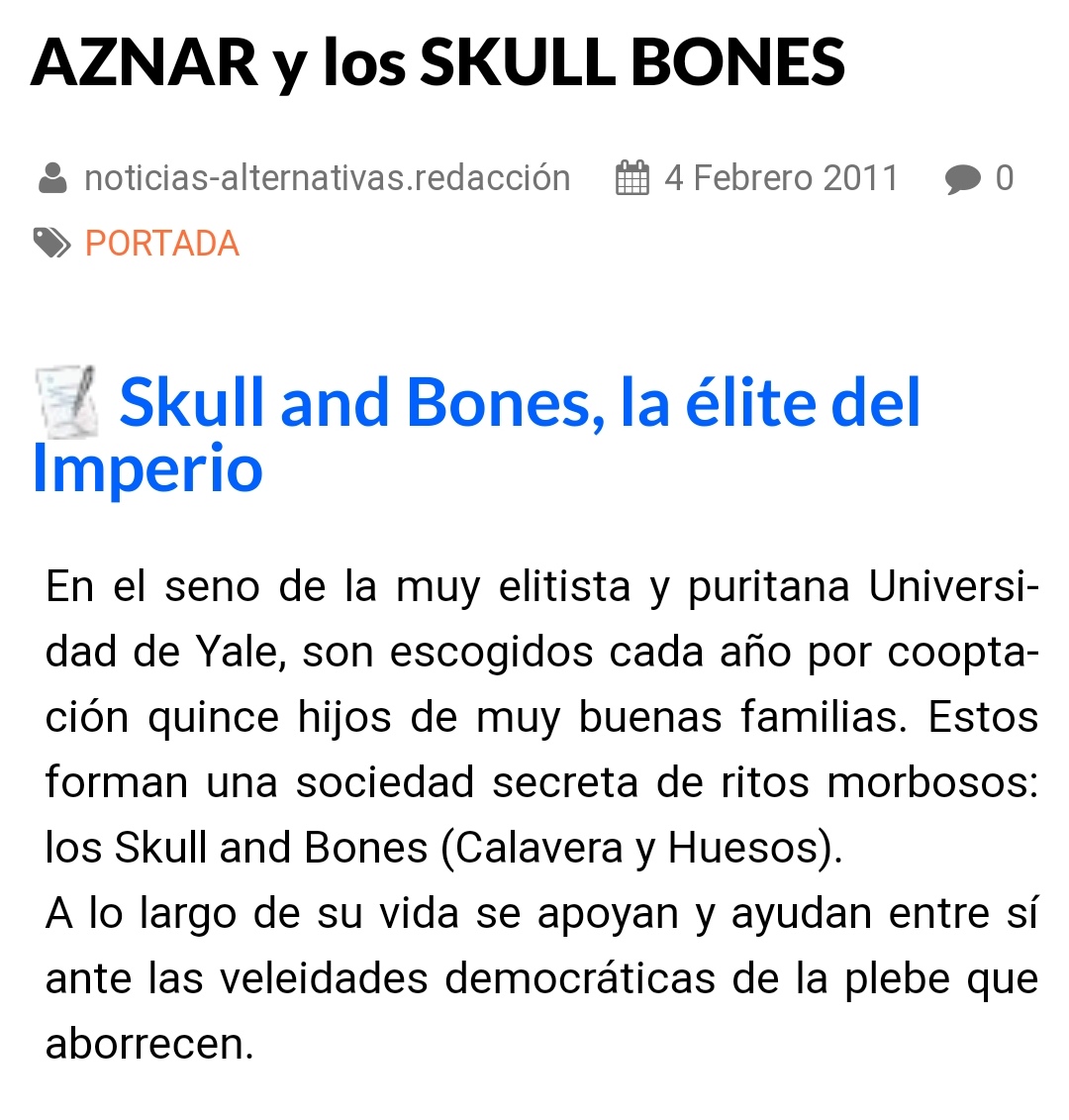 Edu53641446's tweet photo. Da igual q sean progres, conservadores, demócratas, republicanos... La pregunta es: ¿Por qué será q toda esa "élite masónica" la tiene tomada con 🎺? ¿Será q son parte del pantano?
Aquí vemos al "conservador" Aznar ("socio honorífico" de S&B) arremetiendo...👇🏻
#masonicstructure https://t.co/OehQbE3Mxy