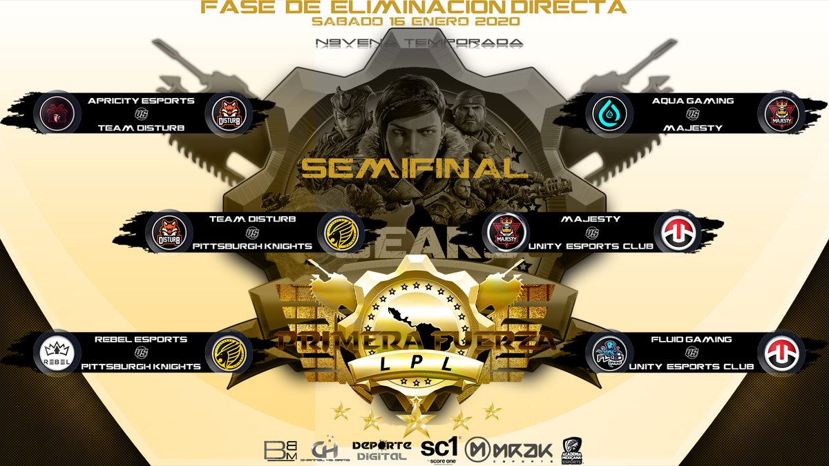 DeporteDigitalH's tweet photo. No te pierdas a @JeffKilleM disputando la SEMIFINAL INTERNACIONAL de la LIGA PROFESIONAL LATINOAMERICANA (LPL).

@UnityEsportsC vs @MajestyGoW

SÁBADO 16 DE ENERO 21:00 HRS CD. MX.

@disturb_team
@KnightsGG
@GearsEsports
@GearsLATAM
@CoalitionGears https://t.co/BtWhczagSF