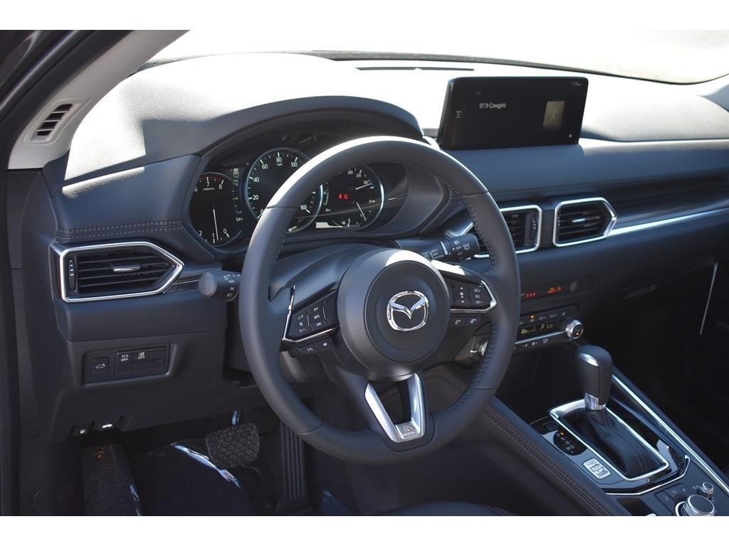 #2021MazdaCX5GrandTouring delivers comfort, style, and adventurous attitude💥! Heated leather front seats♨️, Bluetooth📱, blind spot monitoring👀, and adaptive cruise control🚙 make our #CX5 popular. Once you experience it, you'll have to have it✨!

➡️: bit.ly/3qerDWK