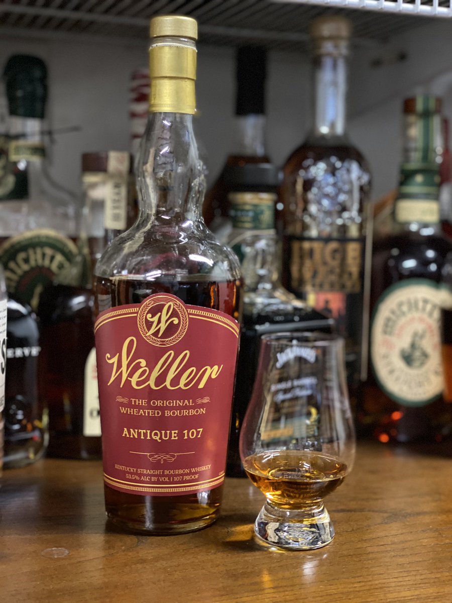 Weller Wednesday!!  I’ve never had WLW; if it’s better than this then I’m sure it’s awesome!! #wellerwednesday #buffalotrace #wheatedbourbon #that107life