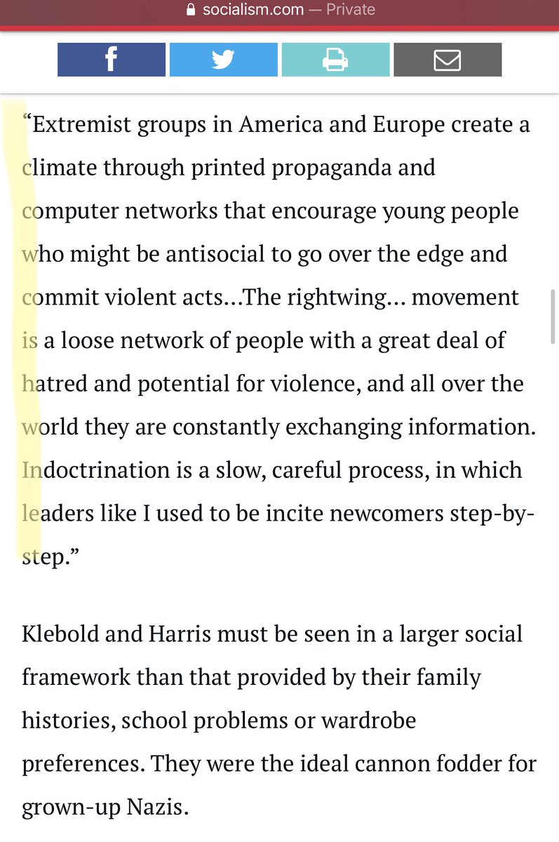 When you see teen fascists up close, you become a little sensitive to elected officials who spew this kind of rhetoric.  @LuluLemew has dozens of threads tracking them recruiting through games and online mediums. This is life threatening rhetoric and we need to be damn careful.