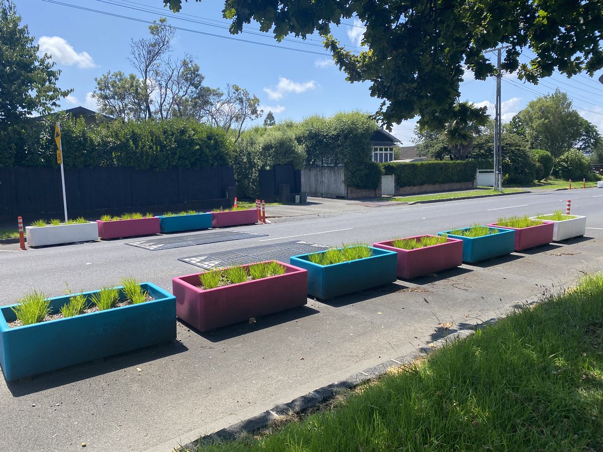 Spotted some tactical urbanism like what we’ve just installed in NelsonA common criticism is that it looks “too temporary”, when really the joy is how quickly it can be rolled out (instantly changing the built environment) and how it provides a pathway to permanent solutions