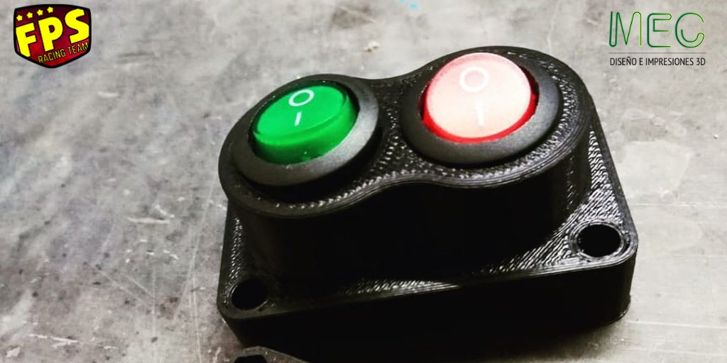 FPS_Racing_Team's tweet photo. #Mec3D se dedica a la fabricación de piezas en 3D, creando piezas para todo tipo de utilidades, ¡en este caso tenemos una botonera creada para el manillar de una moto!.
Por trabajos así podes contactarlo por:
IG: @mec3d
FB: MEC diseño e impresiones 3D.
¡Gracias! https://t.co/qvO6vrtwBl
