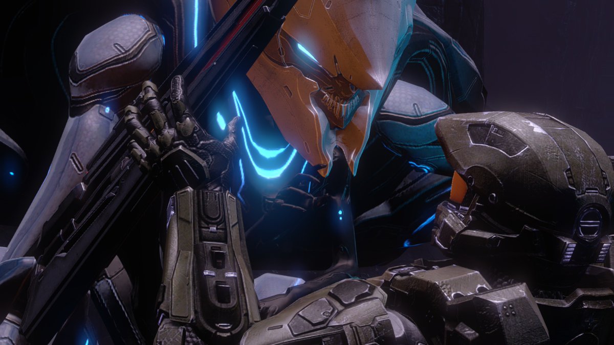 Oh, and the Prometheans."Your mistake," Halsey says at the start of the game, "is seeing Spartans as military hardware."That's what the Prometheans are. People as military hardware. Soldiers as machines.Mass-produced supersoldiers, souls – humanity – trapped within armour.