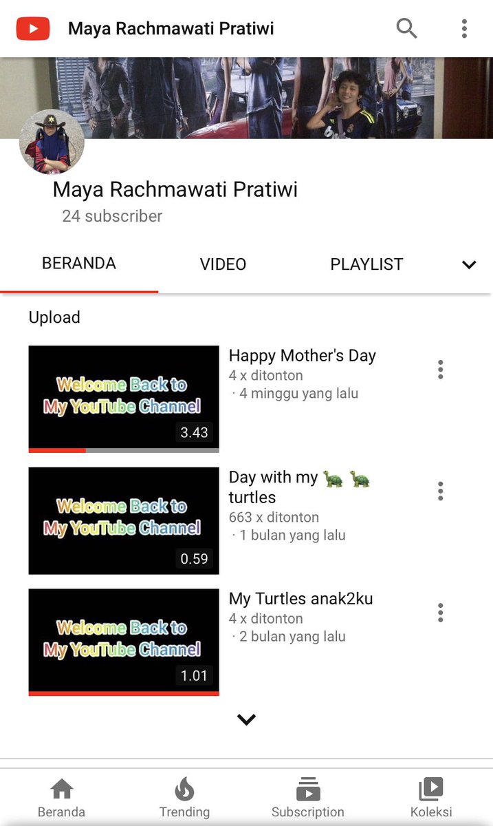 rachmaSMASH's tweet photo. Youtube channelku disubscire ya
👇🏻👇🏻 https://t.co/KeJlFK2uyP