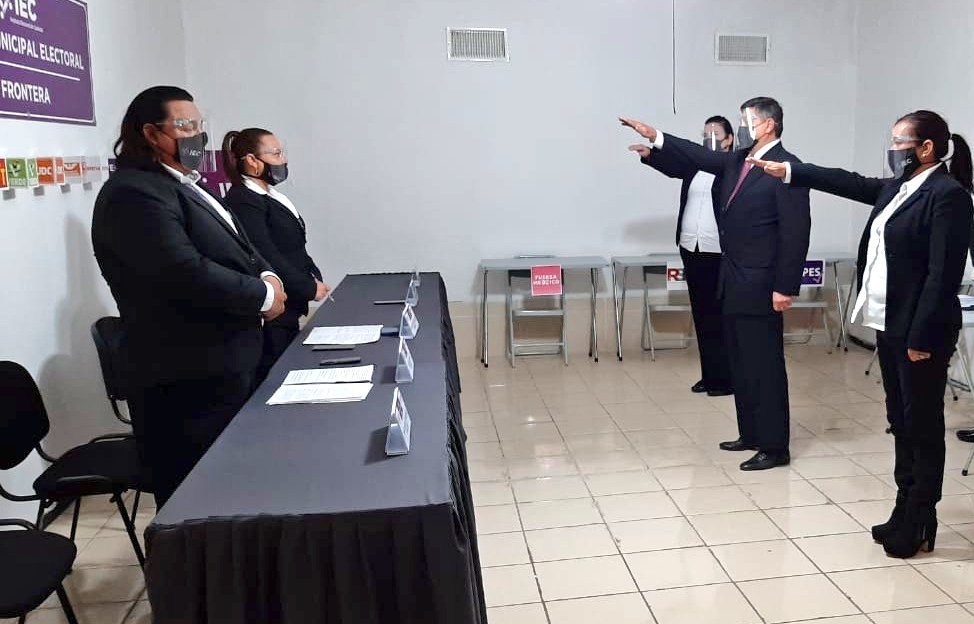 CmeFrontera's tweet photo. #ComitésMunicipales de #Frontera, celebra su sesión de instalación en el marco del  #ProcesoElectoralLocal2021 #Ayuntamientos #Coahuila https://t.co/ADqMOV8pib