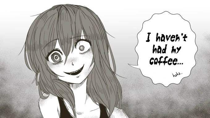 my art is blending between moe and edgy it's kinda funny 