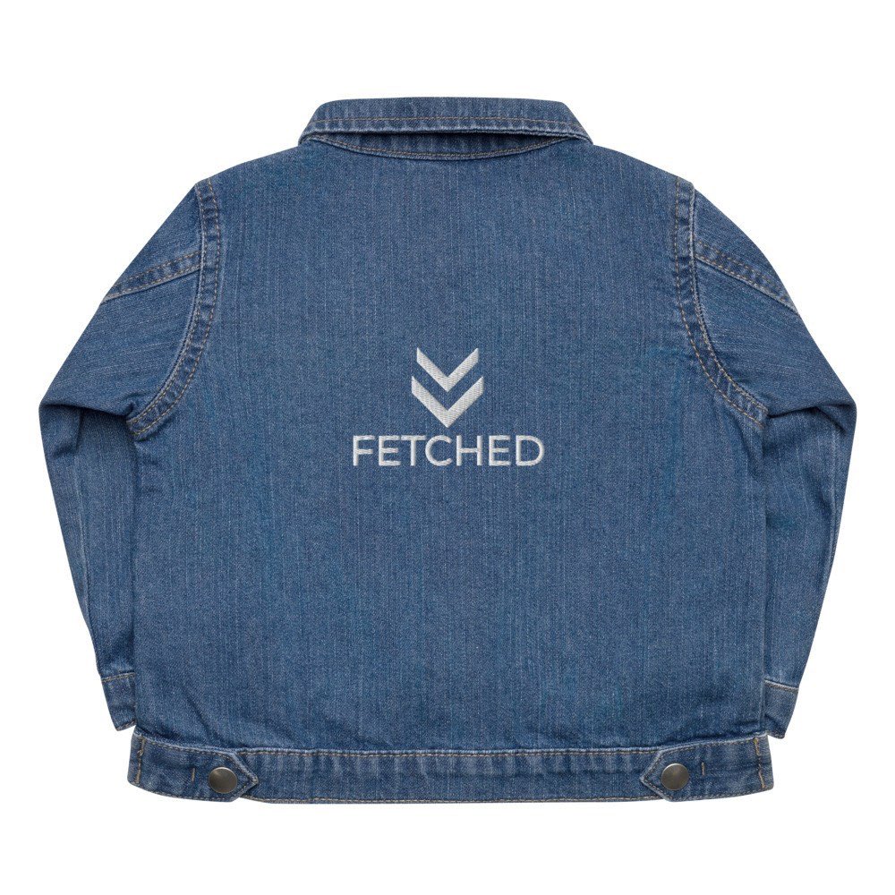 FetchedDesigns's tweet photo. New Toddler Jean Jacket Available now on Our Website at 👉🏽https://t.co/LWzYDvG823 https://t.co/ouXnkd6uRx