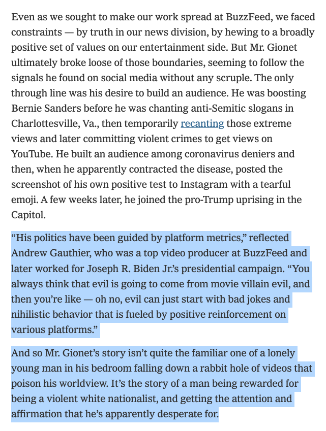 Two articles telling the same story. 1.  https://www.nytimes.com/2021/01/10/business/media/capitol-anthime-gionet-buzzfeed-vine.html