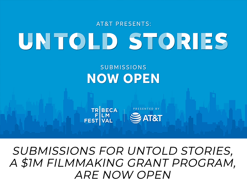 creativemindgrp's tweet photo. AT&amp;T and the Tribeca Film Festival are giving filmmakers another shot at $1 million to make a movie as a part of the Untold Stories program. Aspiring filmmakers can submit their scripts by February 22nd (thread): https://t.co/ygPTenZL1v https://t.co/jylAR86E9q