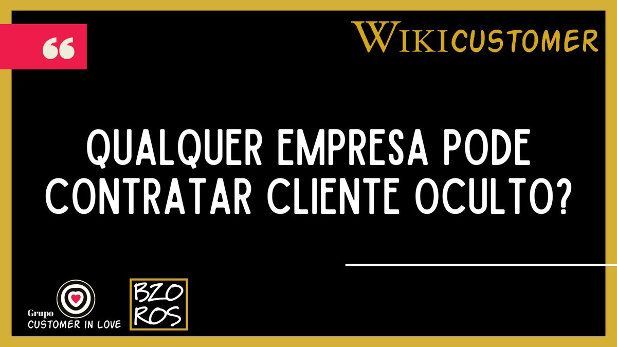 customerinlove's tweet photo. Sim, com certeza! Não só pode, como deve. Qualquer empresa que possua interação direta entre seus agentes e plataformas, sejam elas interações virtuais ou presenciais, devem se preocupar em mensurar como estas ocorrem. https://t.co/7917Yql4Q6