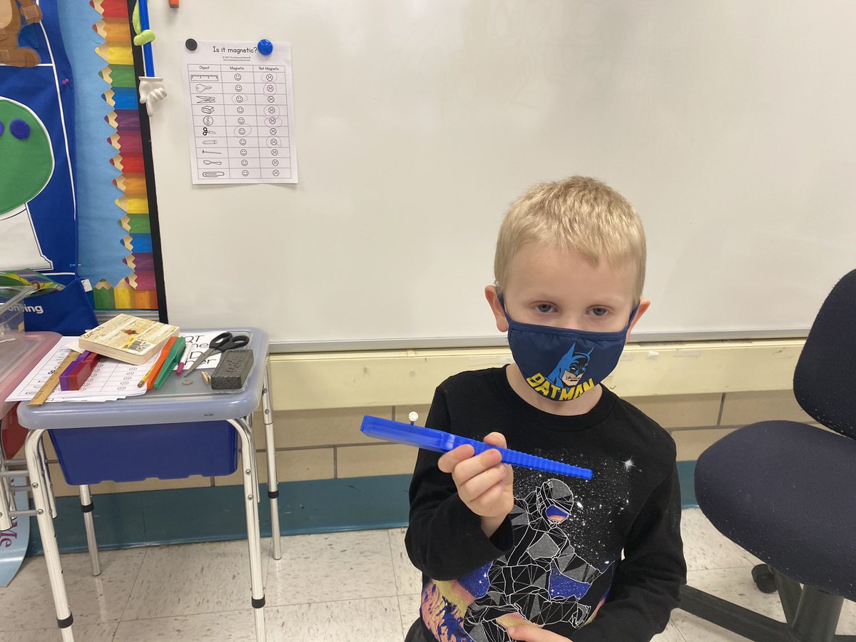 mrsbivaletz's tweet photo. M is for magnet! Making and testing predictions on whether or not objects are magnetic 🧲 https://t.co/2gMMyaom3y