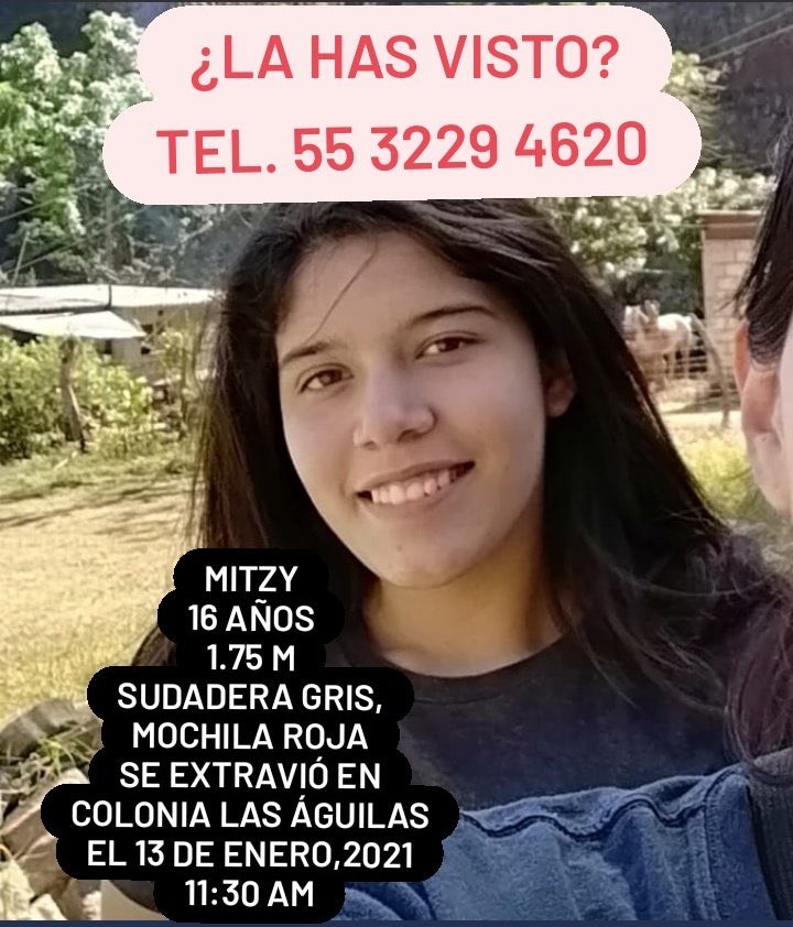 #AlertaAmber Ayudemos a encontrarla + capital-cdmx.org