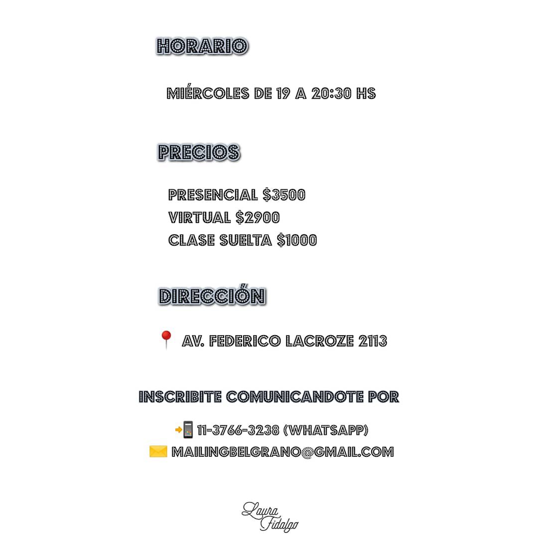 Seminario Broadway Jazz con <a href="/aripastocchi/">Ariel Pastocchi</a> Febrero Estudio de arte y Danza <a href="/laura_fidalgook/">Laura Fidalgo</a> quedan pocas vacantes