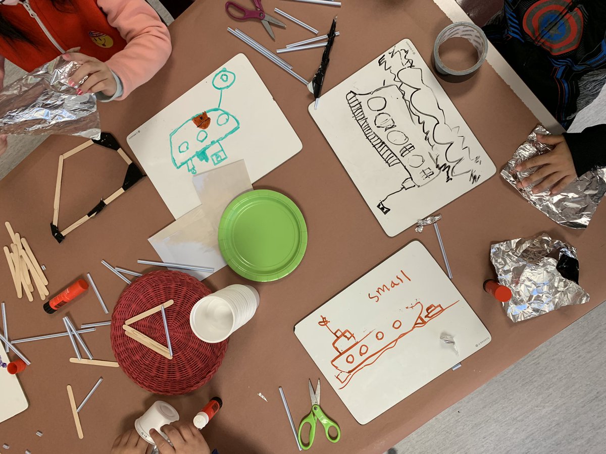 _pbtan's tweet photo. Cedar Class was inspired by Maple Class @ElleBeeBC to design and build our own boats. Lots of creative and critical thinking happened today. Check out their creations! #ADST #SD38learn #primary https://t.co/OpFwc2izXK