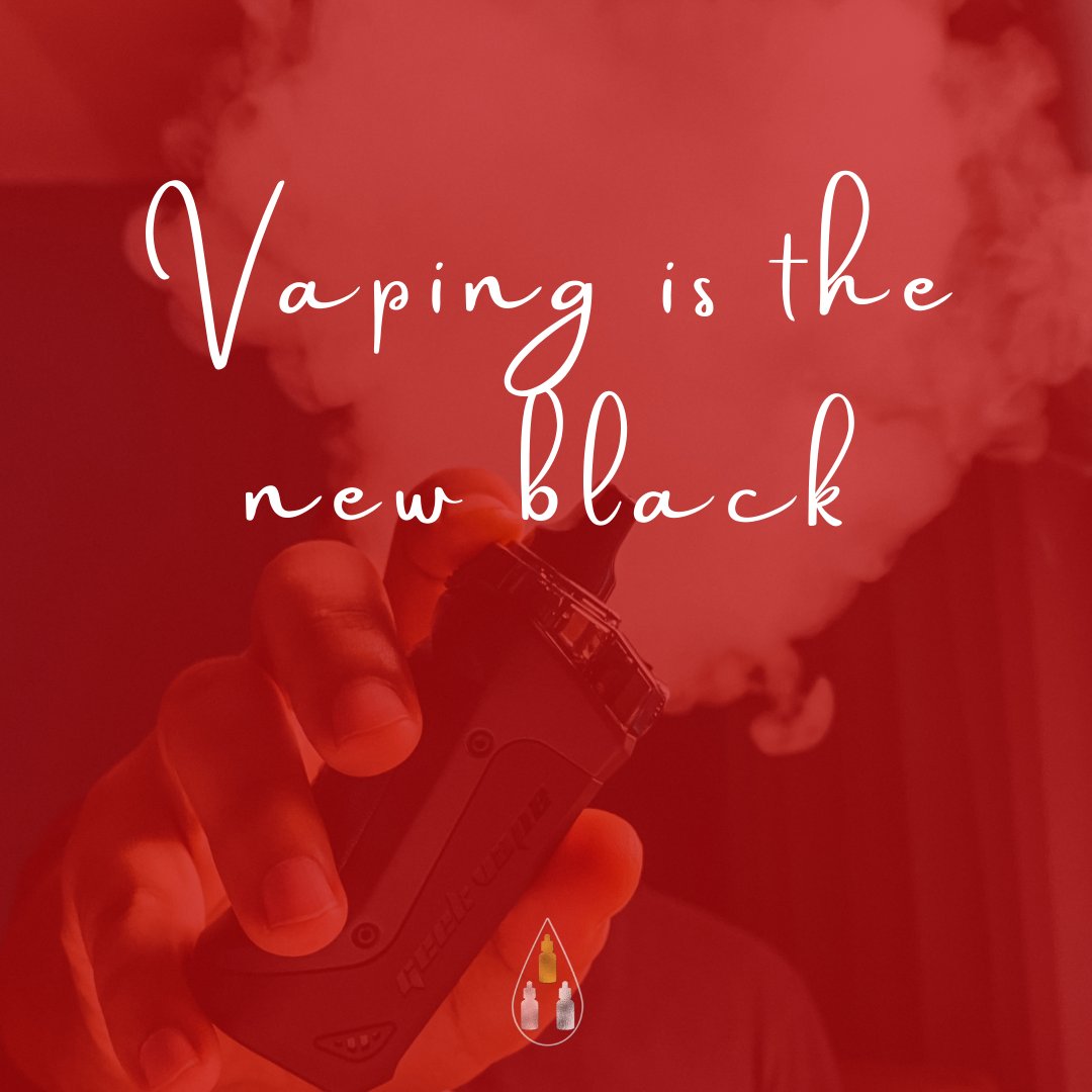 EliquidBoutique's tweet photo. “Vaping is the new black"
.
Inhale the flavor to exhale the stress: unique flavor to try and a variety of new flavor.
 .
Click here: https://t.co/5b8AEnPdCn.
.
Like and follow @EliquidBoutique 
.
#eliquidboutiqueuk #eliquidboutique #vapelife #vapeporn #vapenation https://t.co/vqv1qRET7q