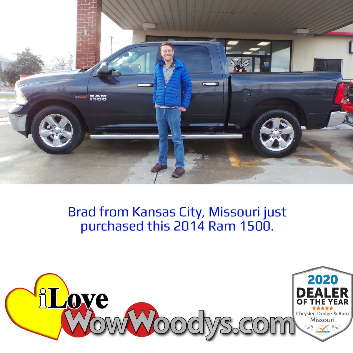 MAGCDJR's tweet photo. Brad from KCMO just found his Ram 1500 at Woody's! Congratulations!
.
https://t.co/WaulQI8L8P
.
.
#wow #wowwoodys #ram1500 #ramtrucks #ramtruck #truckshopping #trucksofinstagram #truckdaily #trucksofinsta #instatruck #ecodiesel #kcmo https://t.co/wdwW9NJosb