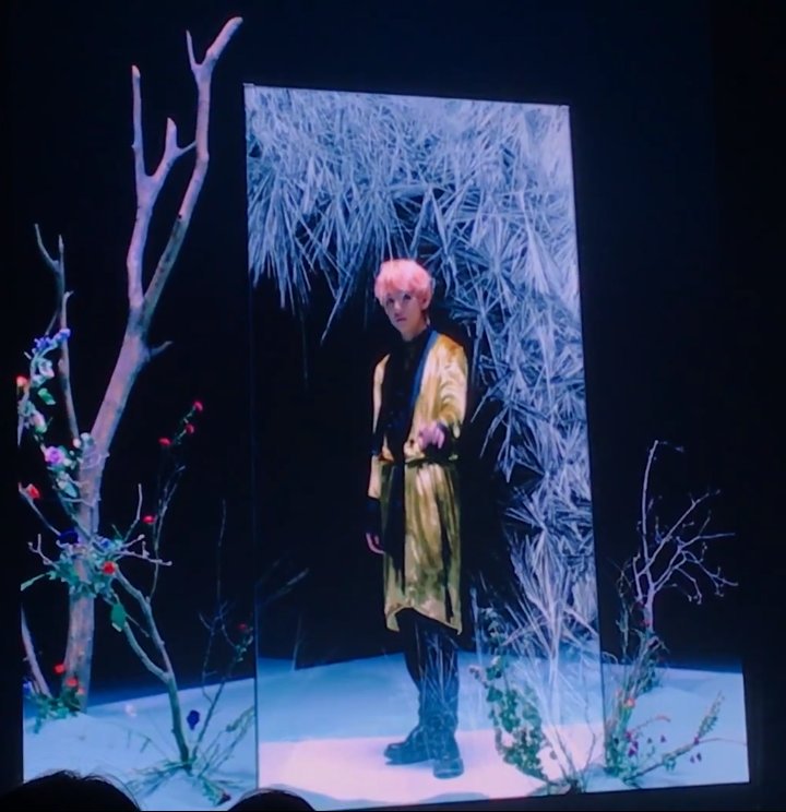 Singularity is the only song that mentions a "frozen lake":Over the winter lake I was thrownA thick ice has formedThe VCR for the LY tour had that same frozen/winter effect as well. Are they connected somehow?The word "singularity" has very specific meanings... @BTS_twt