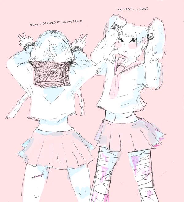 Some sketches I still enjoy. Might compile into a zine ♡ ♡ ♡ #rkgk 