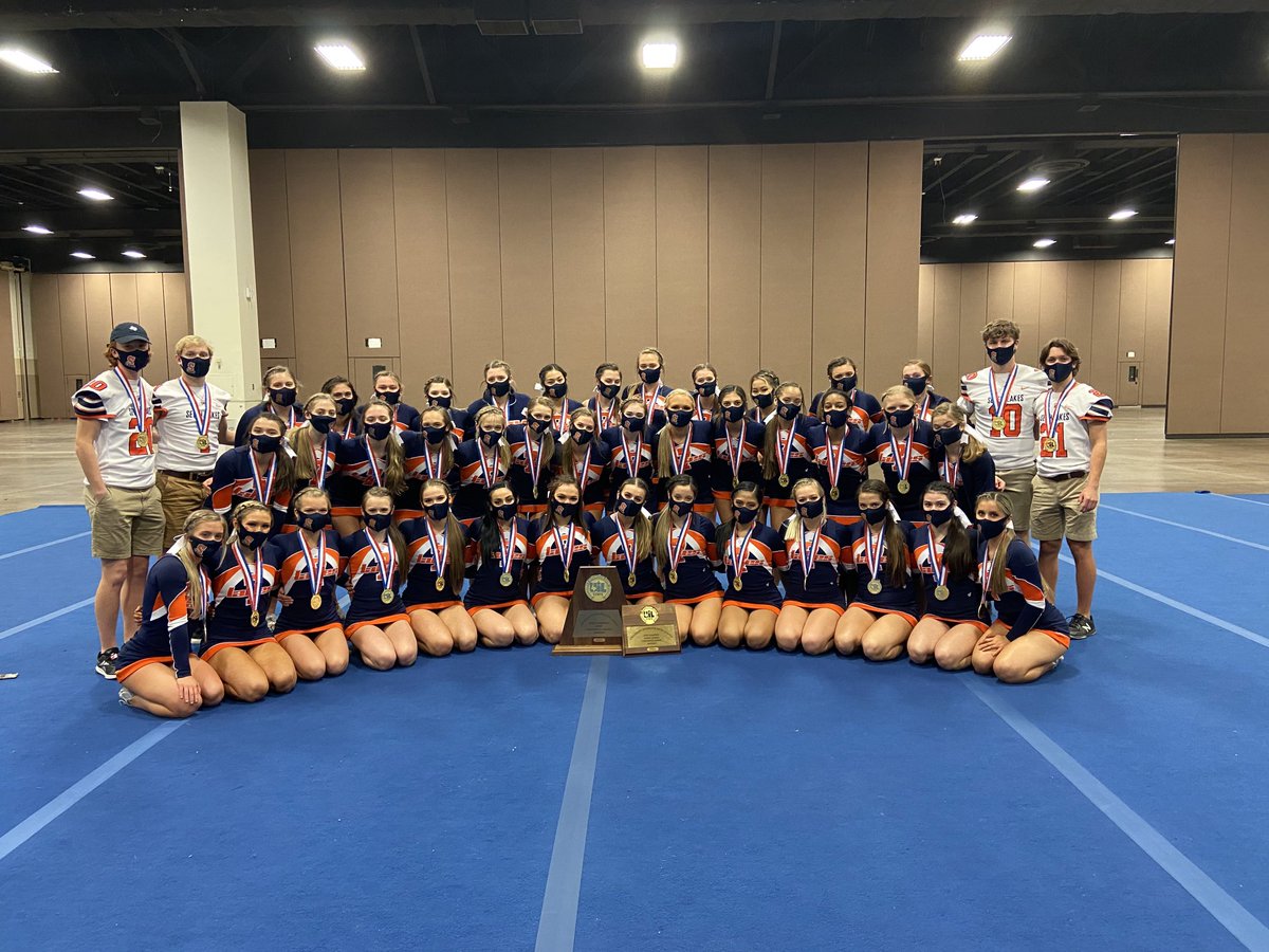 kfinnesand's tweet photo. ⁦@SpiritofSLHS⁩ are STATE Champs!!!! Congratulations on “dropping the zero!!!” https://t.co/w4sQVYnRMf