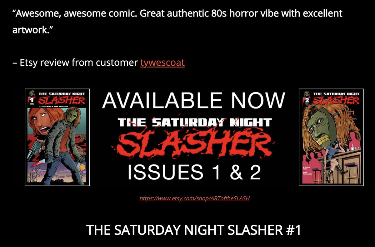 SaturdaySlasher's tweet photo. Some changes are happening over on the website. Link is in the bio of you want to check them out. 

We’re making some changes to the website. Head over to https://t.co/m85nUPDcee to check it out.

#horror #horrorwebsite #horrorcomic #horrorart #indiecomic #comicart #slash https://t.co/dP09JytPTu