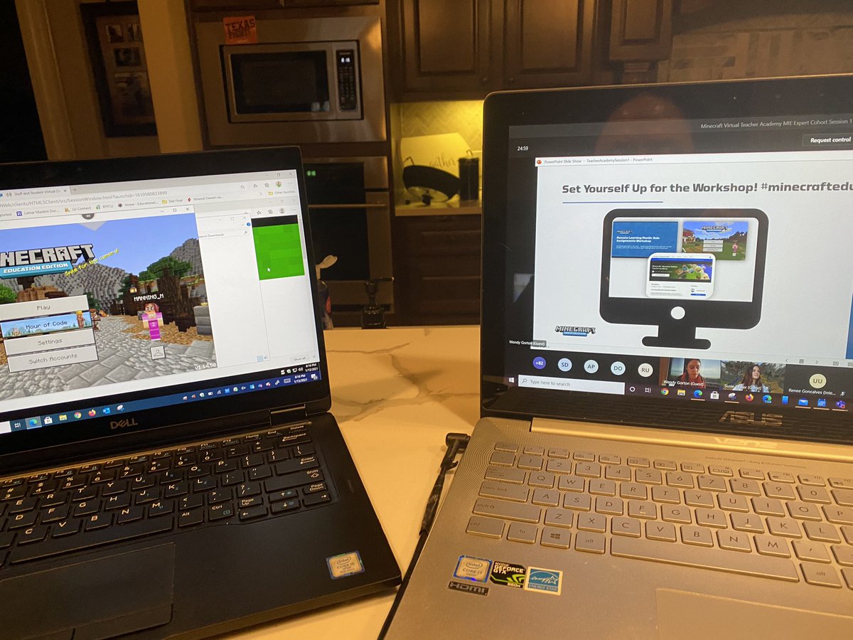 Learning! #MinecraftEDU  #MIEExpert