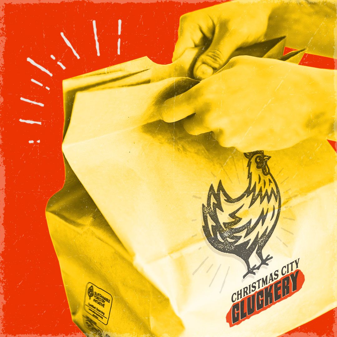 Musikfest's tweet photo. Open up a big bag of comfort food!

The Christmas City Cluckery at @SteelStacks is back for curbside pick-up this Friday-Sunday!

Order ahead now at https://t.co/Wky6oXud1q https://t.co/6FtCu0E8eR