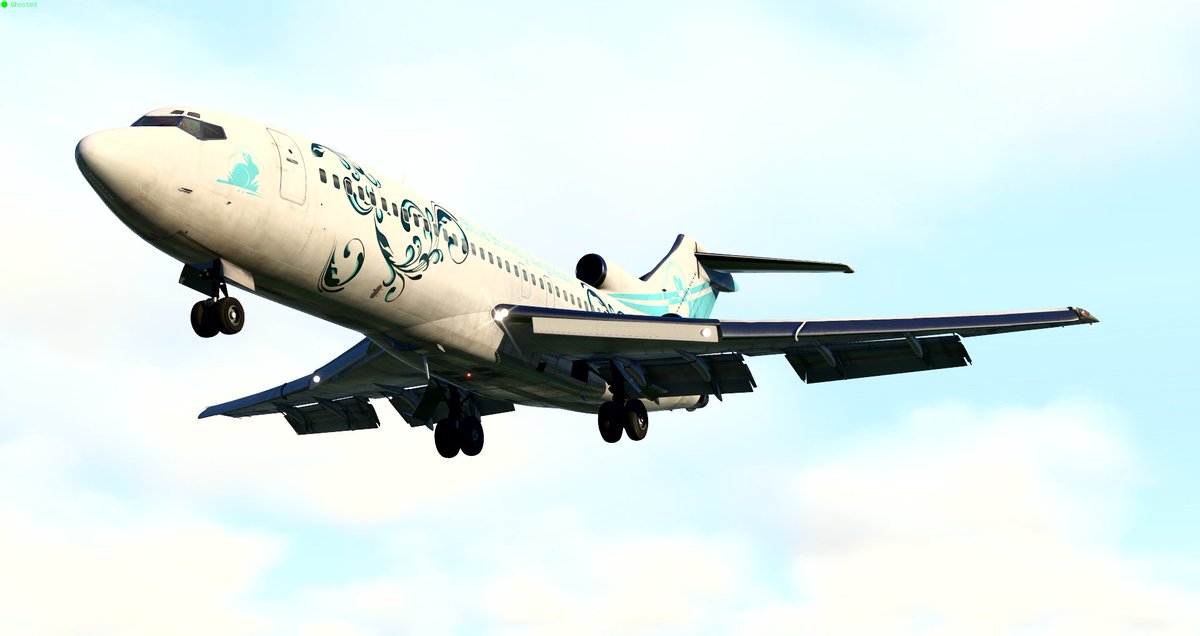 Shiina_ttv's tweet photo. Yet again the @FlyJsim B727 delivers! 😩👌 Such a gem!😍✈️ @XPlaneOfficial https://t.co/GUqzCcJt8f