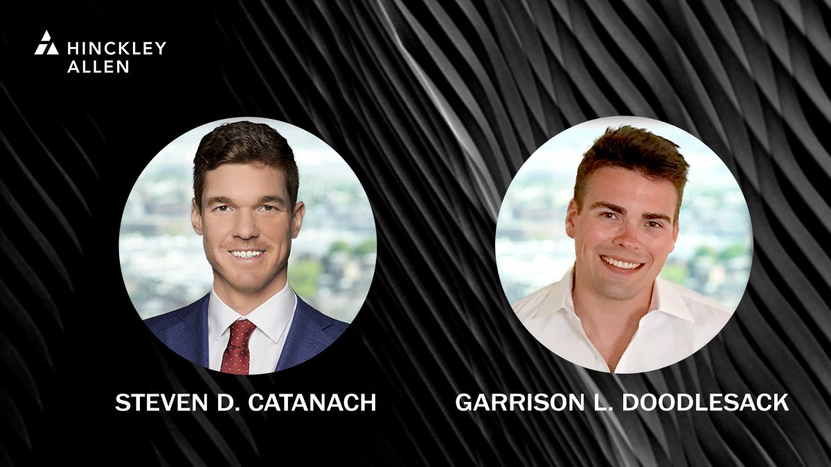 We continue to expand our New England presence by welcoming two new Associates to the Firm. This announcement comes on the heels of our hiring of eight new litigators, underscoring Hinckley Allen’s commitment to strategic growth: bit.ly/2Kbkx5P