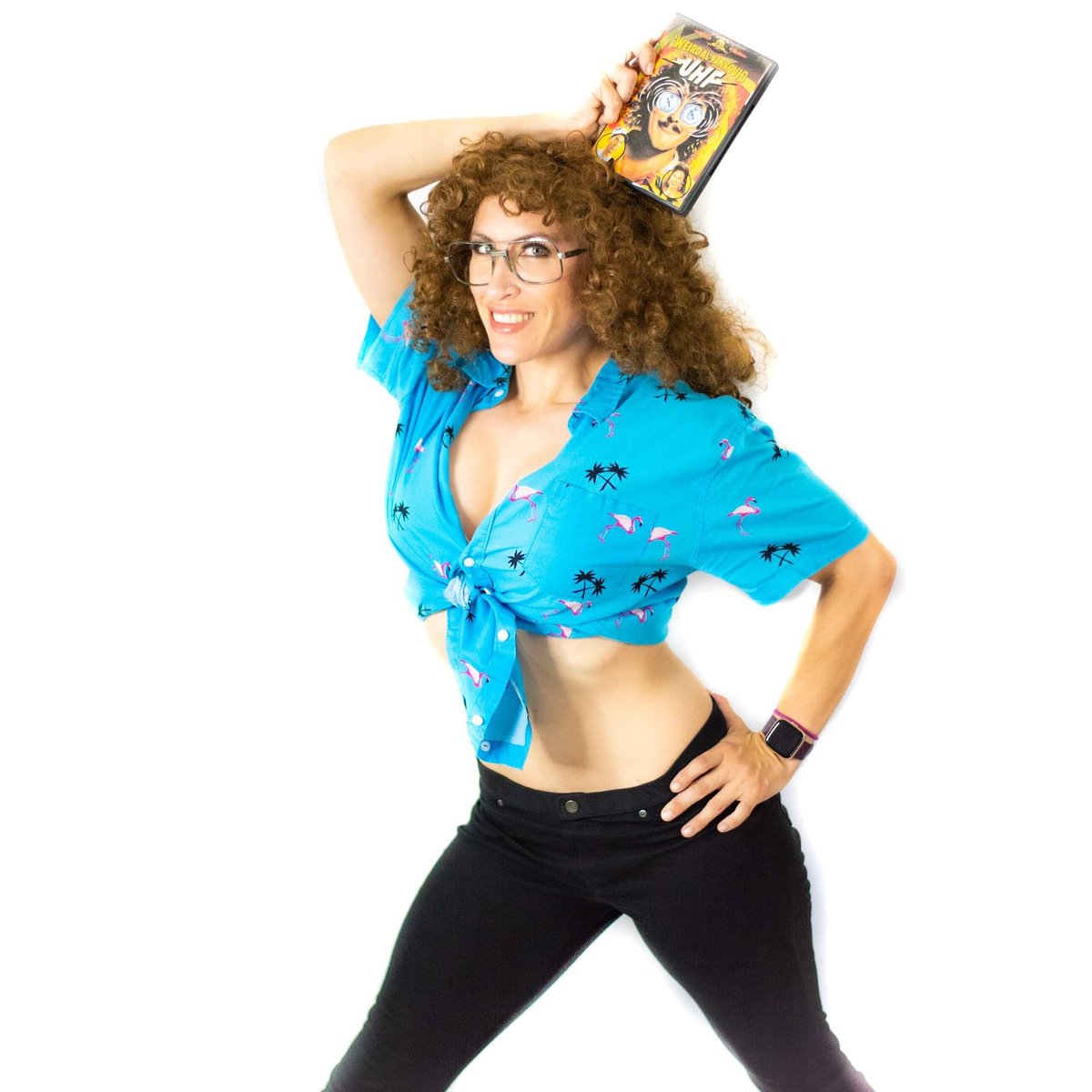RianaRohmann's tweet photo. Grew up listening to @alyankovic and he is a true comedic musical genius. What better way to continue to honor him than by giving him boobs. ππ€£ππ€£π
#weirdalcosplay #weirdal #comedycosplay #cosplayover30 https://t.co/boyOmSzuE5