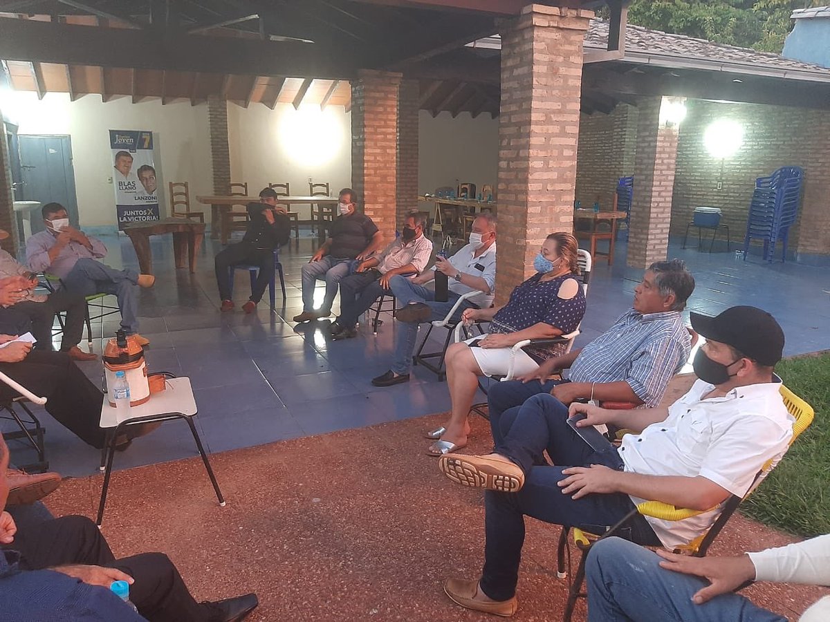 FSilvaFacetti's tweet photo. #DepartamentoSanPedro Reunión preparatoria para #PlenariaLISTA7 , con la presencia candidatos a Intendentes y Concejales de #Santani #Union #Yataity #GralResquin #Capiibary #Yrubucua #SanPedro , ademas con Presidente @JLRAPy @derlislarroza1 y el apoderado @aquinocarlosma https://t.co/nfqheP6kpz