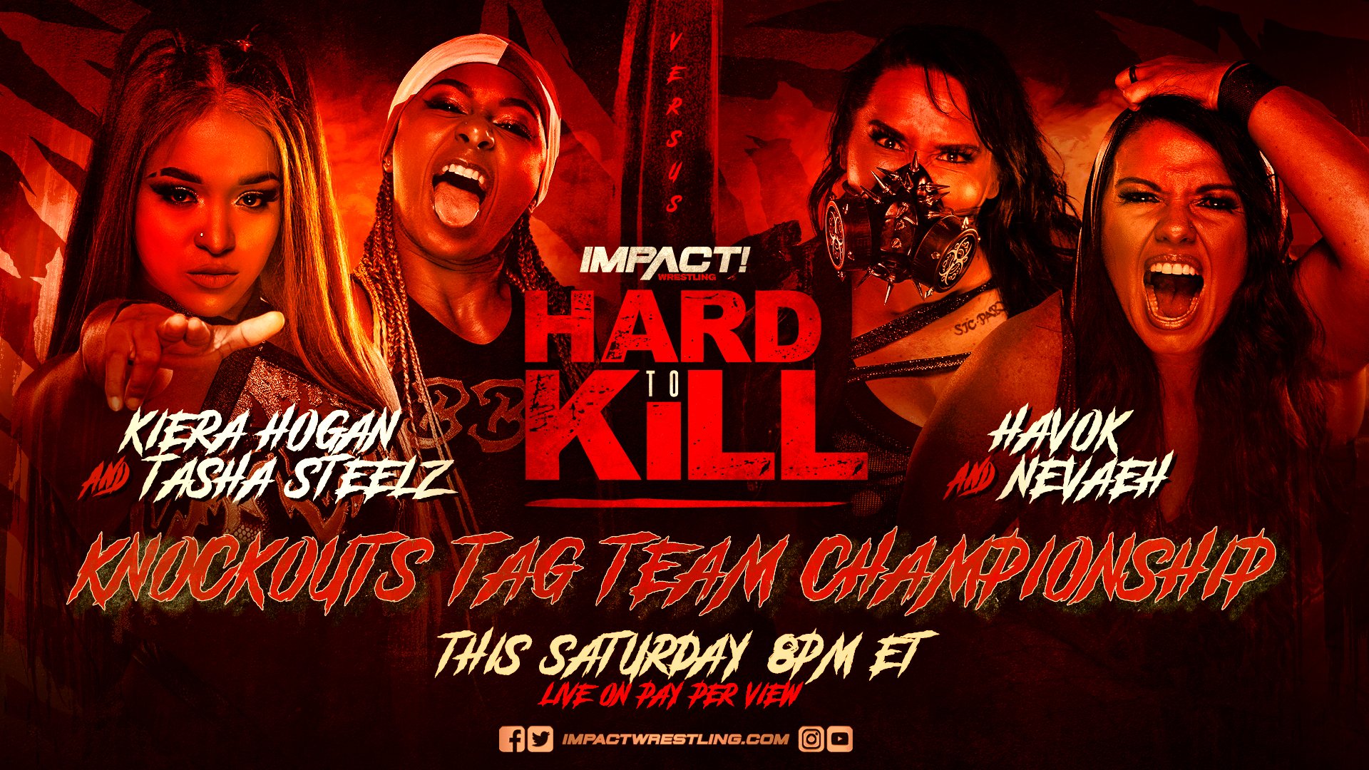 Kiera Hogan Tasha Steelz Havok Nevaeh