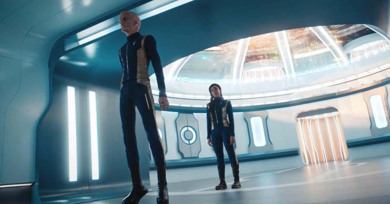 starfleetboy's tweet photo. “It’s not about your skill. It’s not about your ability. It is about trust.” While Saru’s statement is correct, I also think he looks for reasons not to trust Micheal. I hope they are finally past this. #DISCO306 #StarTrekDiscovery #SaruandMichael https://t.co/d2xsE6Dch0