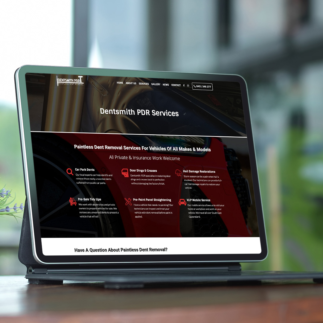 sdigitalqld's tweet photo. We recently launched a new website for Dentsmith PDR, Brisbane's best dent removal and hail damage specialists. Find the full case study now online. #dentsmith #dentremoval #dentrepair #brisbane
https://t.co/1Y6cOFTZRi https://t.co/2cdIbsNQN9