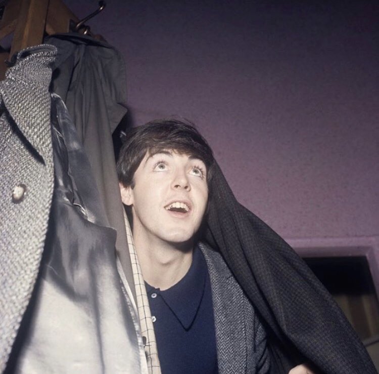 paul mccartney hiding in the closey