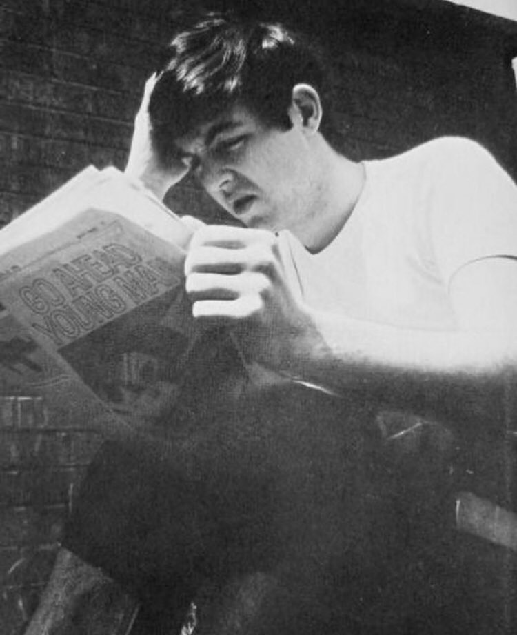 paul mccartney being engrossed in and displeased with the news