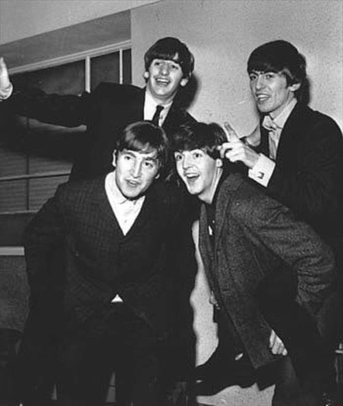 paul mccartney riding and being ridden