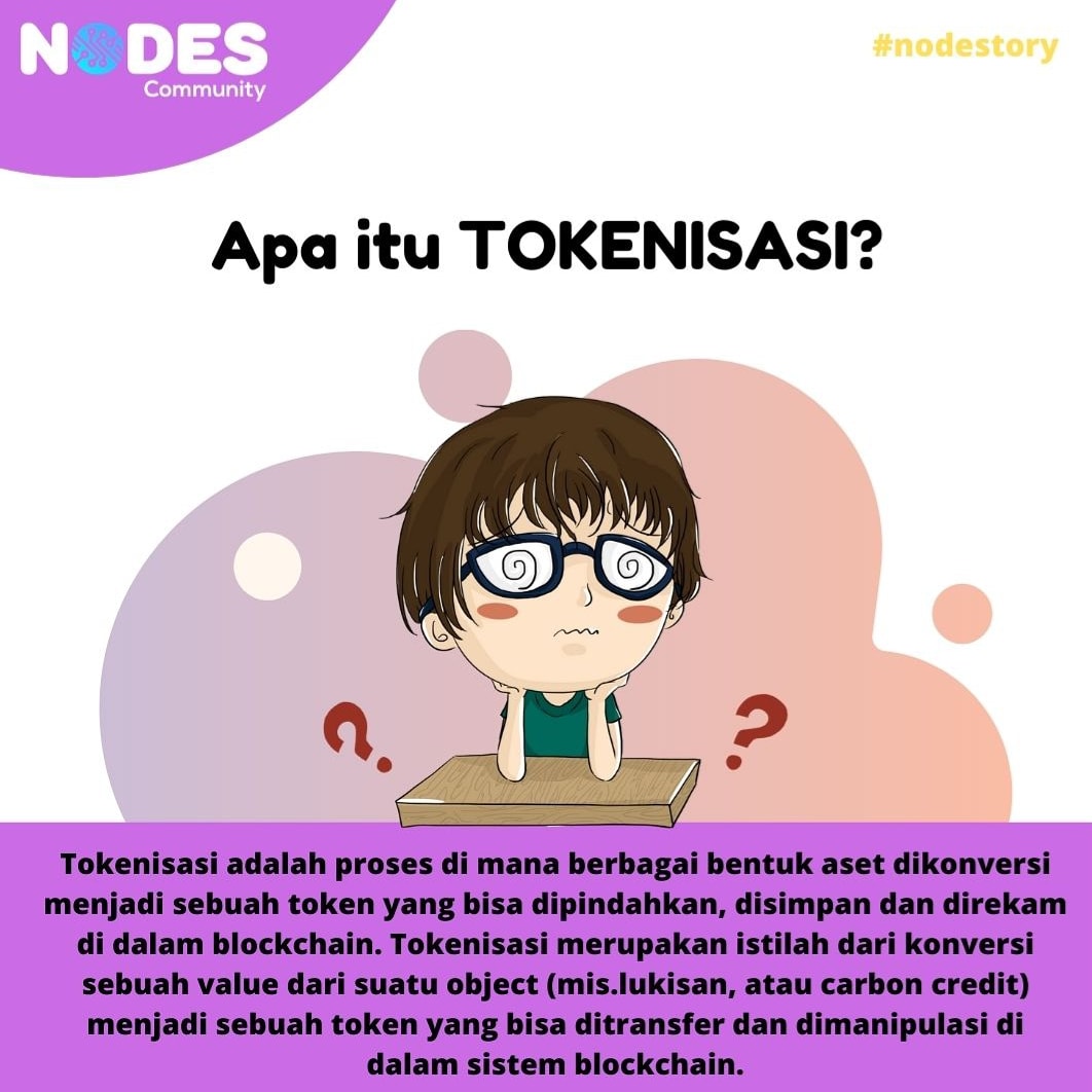 NodesCommunity's tweet photo. Tokenisasi adalah proses di mana berbagai bentuk aset dikonversi menjadi sebuah token yang bisa dipindahkan, disimpan dan direkam di dalam blockchain.
baca selengkapnya disini : https://t.co/ULjfUZmQjY https://t.co/qentkIJekG