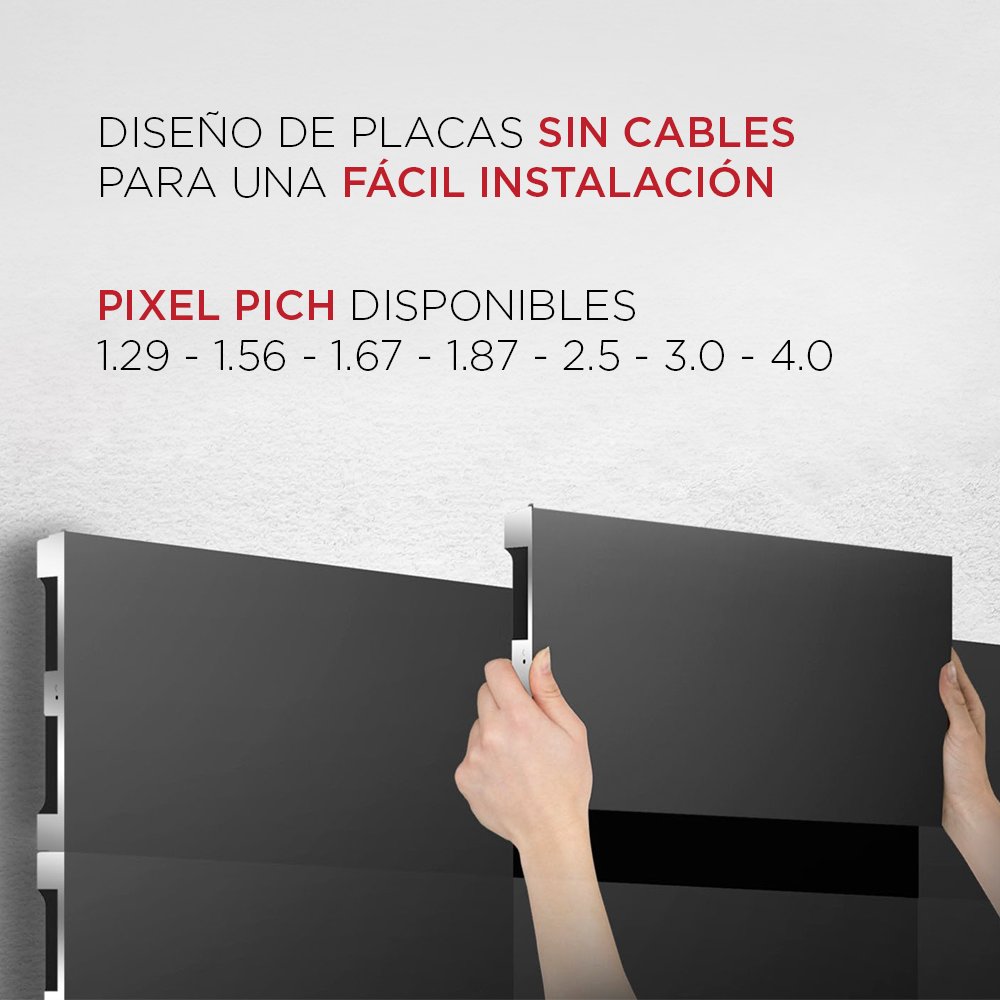 VisionPubliES's tweet photo. ¿Una #PantallaLED con un pixel más pequeño? ¿De fácil instalación? ¿Con más color y nitidez? ¡Lo tenemos! ✅ Serie LED BIG DATA PRO

Salas de conferencia, salas de monitoreo, salones de clases, centros universitarios, centros comerciales y + 

+INFO: https://t.co/CNEue8OxOV https://t.co/YKAWQF6HVU