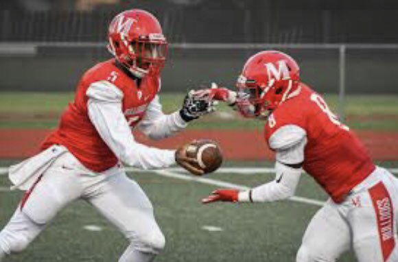 Savion_Knight's tweet photo. After talking through text with @CoachTArno I’m grateful to receive my first official offer from McPherson College!!! @MACBulldogsFB @chilesfootball @CoachKPAirborne https://t.co/VvBWdxGdHp