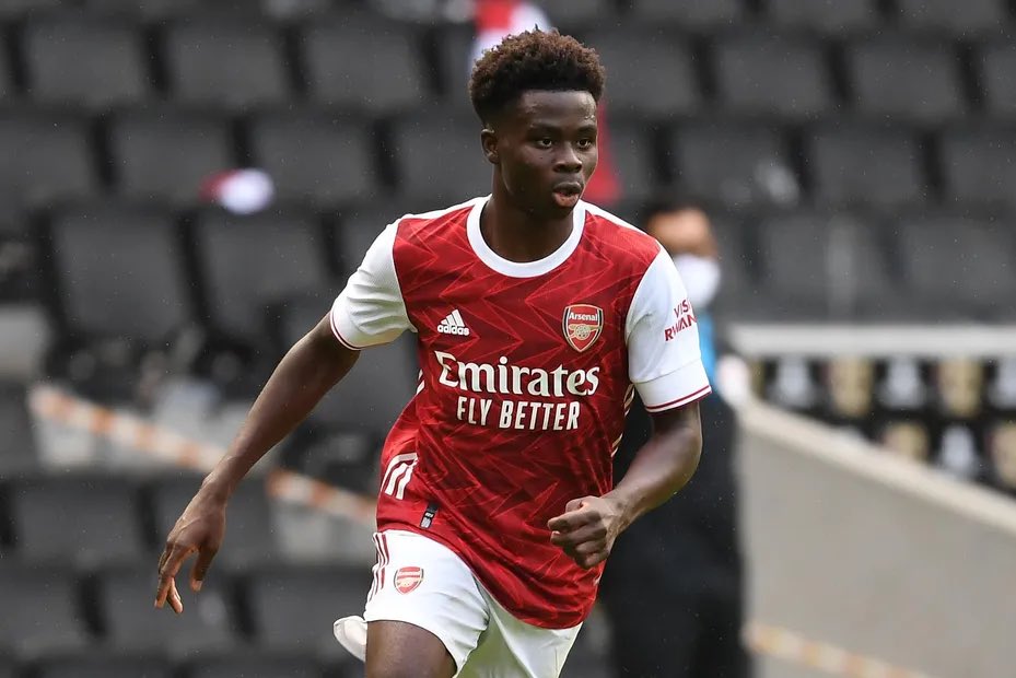 My guy Bukayo. There isn’t a thing that this can’t do on the pitch. I’m convinced if you put him in goal he would still do a job. He is top 2 talents itl along side Foden. His speed, agility and end product is amazing for his age and it’s only going to get better.