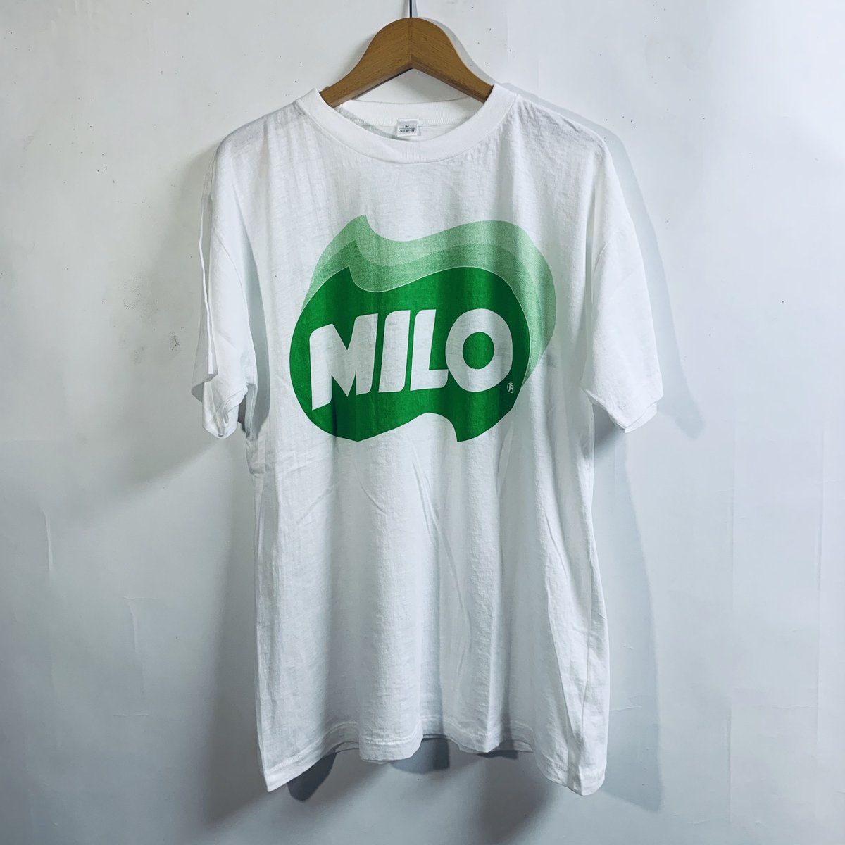 受注生産品 MILO ミロ ロゴ Tシャツ メンズ グレー M tdh-latinoamerica.de
