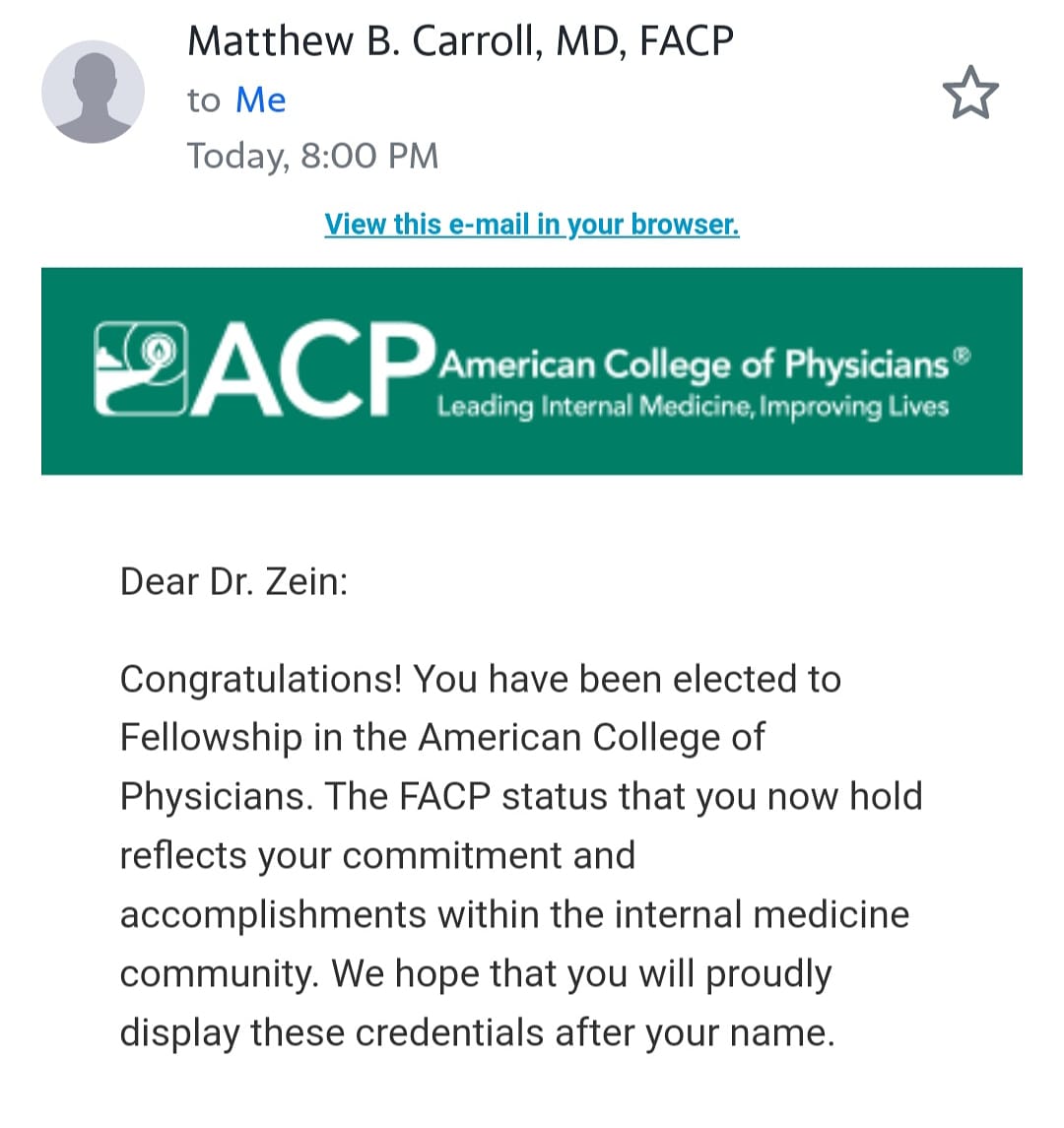 fariz_zahar's tweet photo. Finally.... thanks @ACPinternists #IMProud #IMEssentials #FACP #BeBetterMe https://t.co/7HC8cEnln8