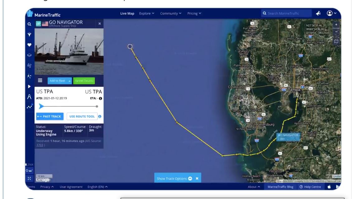 agileachieve's tweet photo. You can track #GoNavigator for the recovery #CRS21 https://t.co/rJo2u0uUsf #splashdown confirmed successful for those boffins in the area people are tracking #spacemice landing #Florida on Channel 16 VHF #spacex from their research on @Space_Station https://t.co/qWeRHPcnTf
