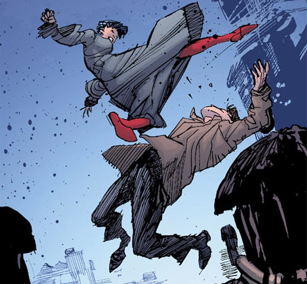 And rounding up this era, we have 2010's THE QUESTION #37, a Blackest Night special by O'Neil, Greg Rucka, Denys Cowan and Bill Sienkiewicz that's more of a Question thing, as the name implies, but does feature the last time O'Neil would ever write Shiva.It's great.