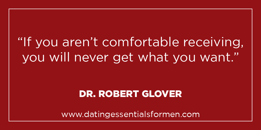 dr_r_glover's tweet photo. "If you aren't comfortable receiving, you will never get what you want." - Dr. Robert Glover
#WednesdayThoughts #DatingAdvice #DrGlover #LearnToReceive
https://t.co/9BKo1o1XTP https://t.co/B2xl9Snqq9