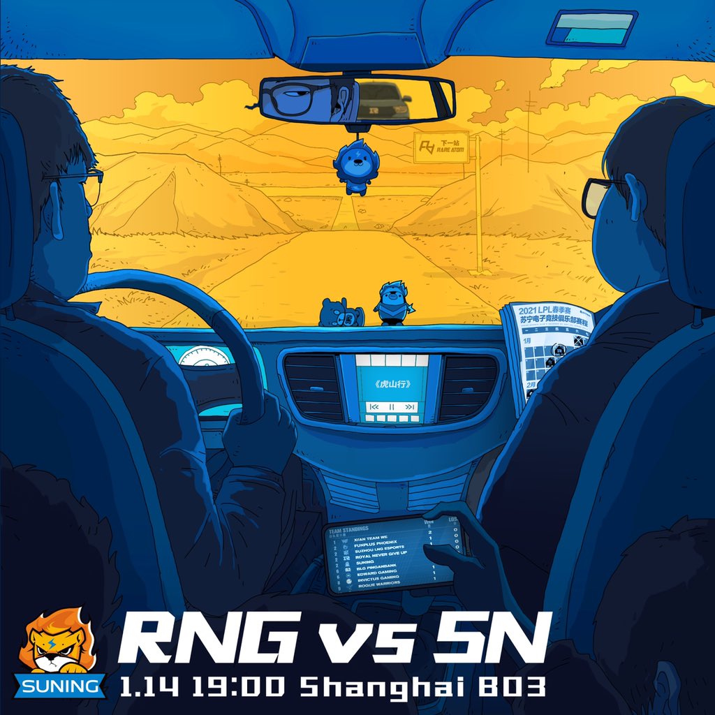 #2021LPL Spring Split
1.14 19:00（CST）BO3
SN vs RNG
#SNWin